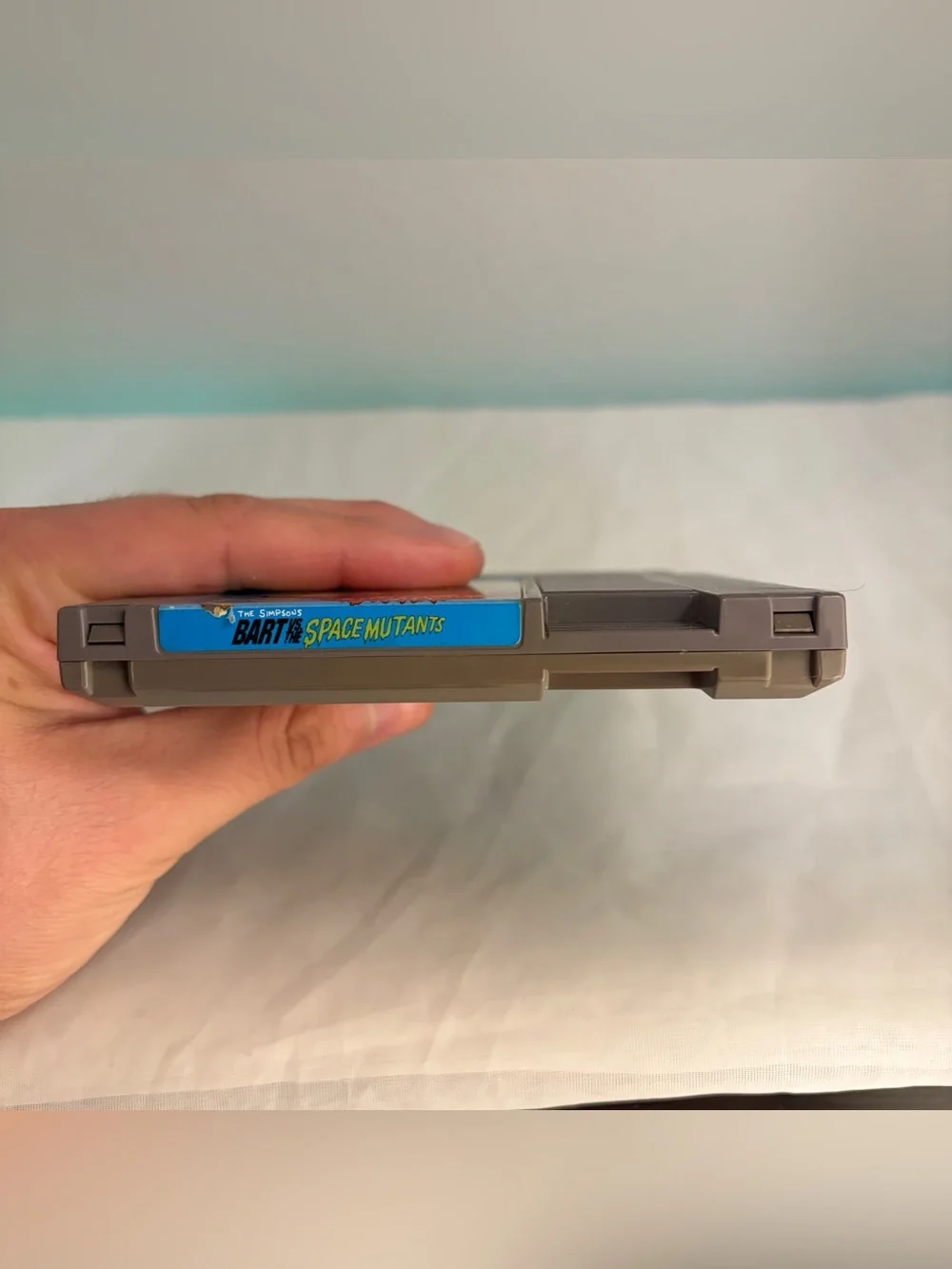 The Simpsons: Bart vs. the Space Mutants (Nintendo NES, 1991) Cartridge Works